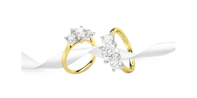 Trilogy Engagement Ring